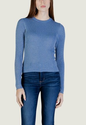 PLUM L/S O-NECK  - Maglione - blue