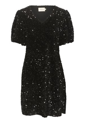 Cream CRLOUISE GLITTER - Cocktail dress / Party dress - pitch black