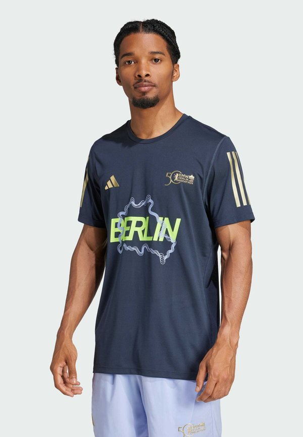 BMW BERLIN MARATHON 2024 EVENT TEE - Print T-shirt - aurora ink3