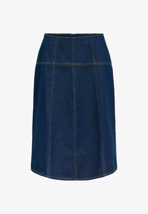 Object, A-lõikeline seelik - dark blue denim