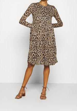 Vestito di maglina - brown