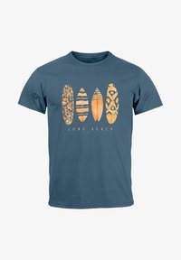 Unausgewählt, blau/gelb