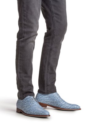 Floris van Bommel Veterschoenen - blue