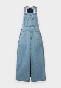 SKATER MAXI DUNGAREE DRESS - Maxikjoler - faded blue star