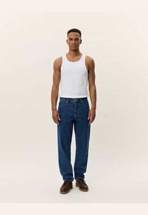 RYDER WASHED - Relaxed fit jeans - medium indigo wash