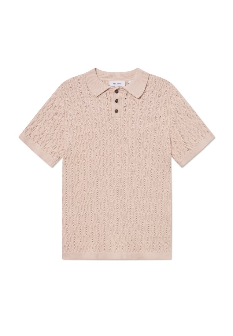Les Deux Poloshirt crème