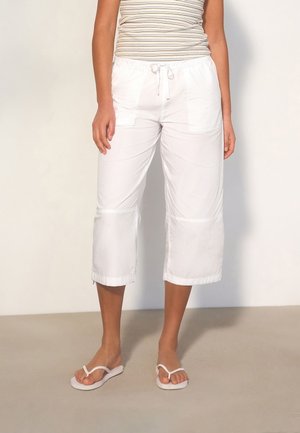 Next REGULAR FIT - CROPPED UTILITY CHINO TROUSERS . - Shorts - white