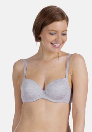 Nina von C., 2ER PACK SCHALEN BH LIGHT&EASY - Bügel BH - silber melange