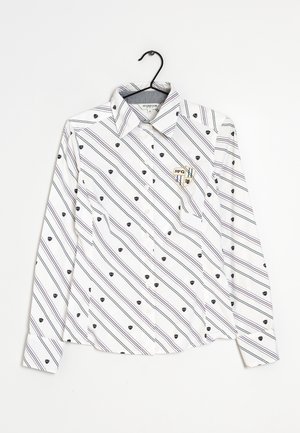 Button-down blouse - white