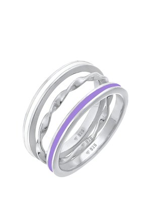 3 PACK BASIC - Ringe - silberfarben