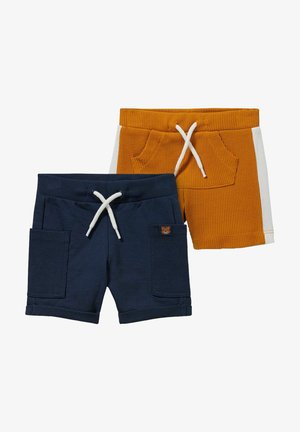 2 PACK - Shorts - orange dark blue