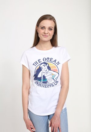 Henry Tiger SUNSET MOANA - T-shirt z nadrukiem