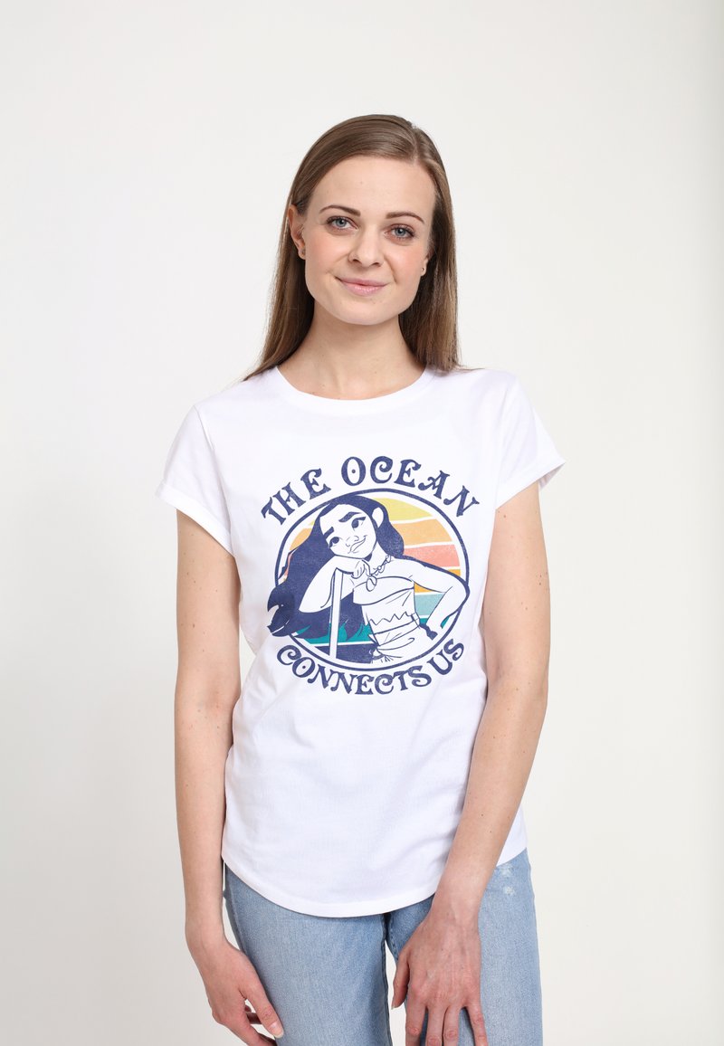 Henry Tiger SUNSET MOANA - T-shirt z nadrukiem