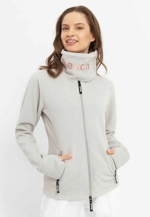Zip-up sweatshirt - hellgrau