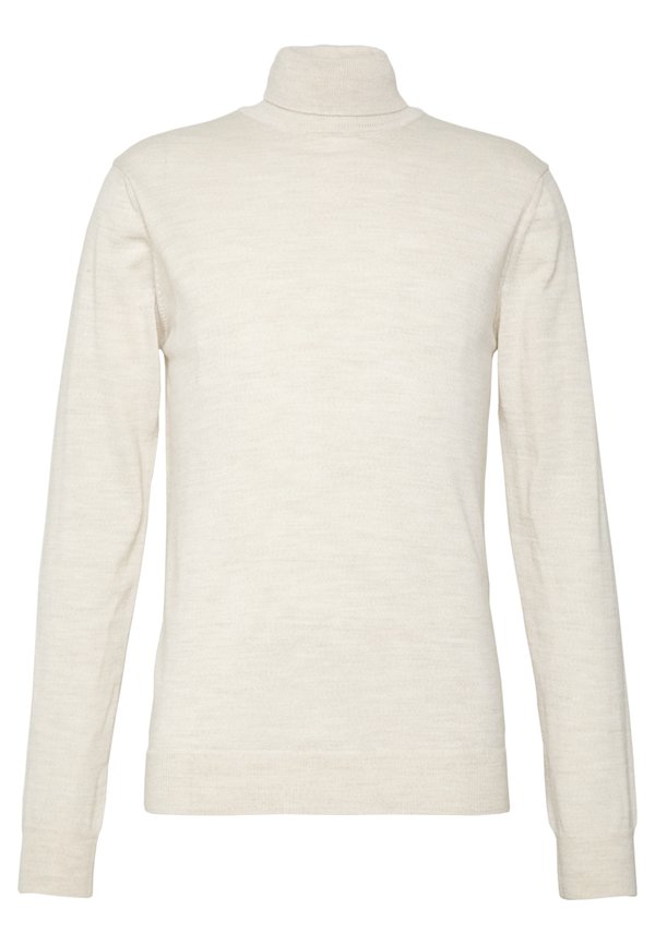 CFKonrad Merino Roll Neck - Jumper - light sand2