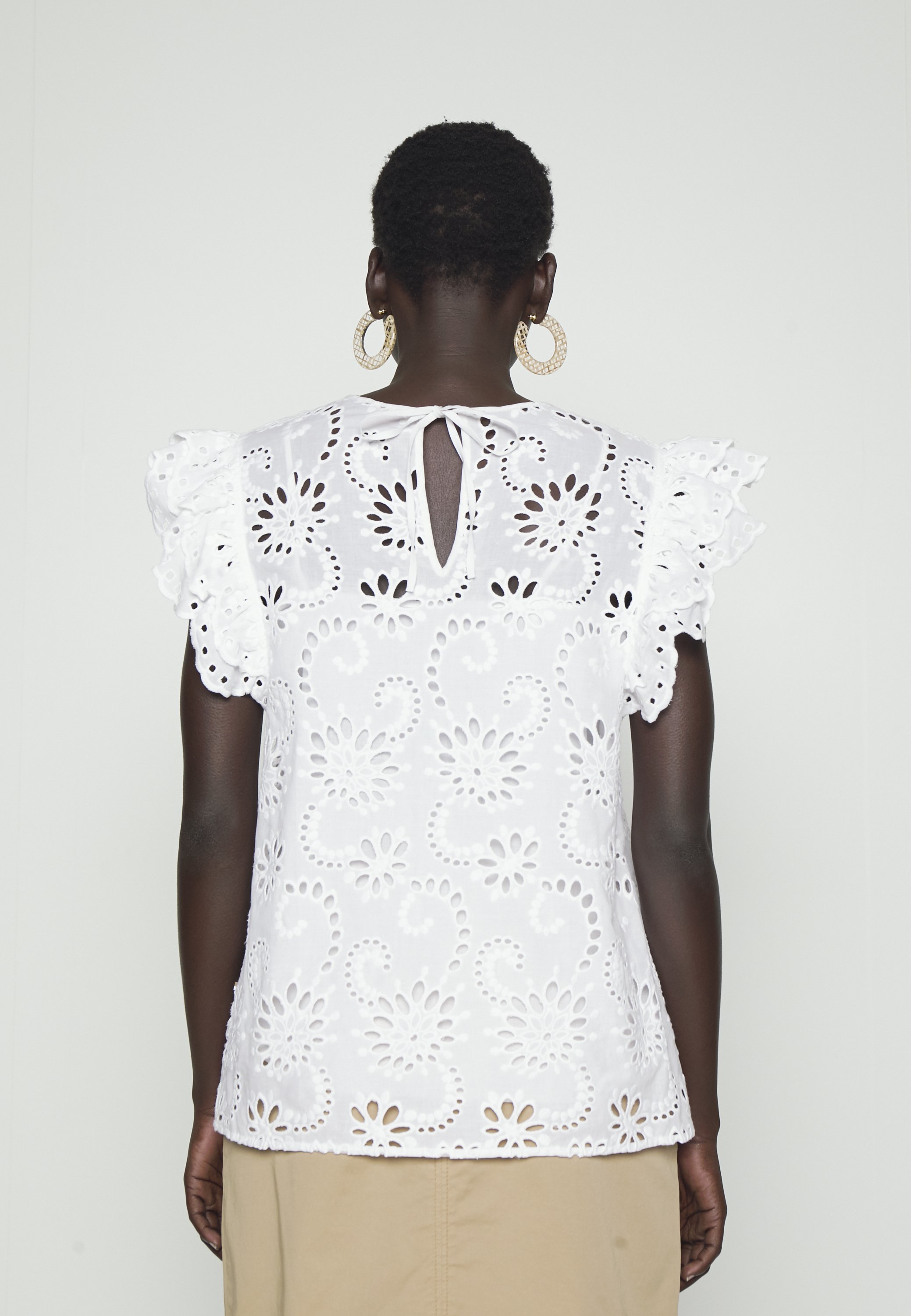 BOSS LEMBRA - Blouse - patterned/white 