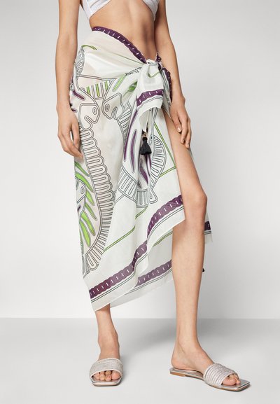 Tory Burch PRINTED PAREO - Pludmales piederums - beige