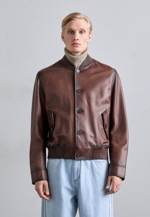 BLOUSON JACKET - Bomber Jacket - brown