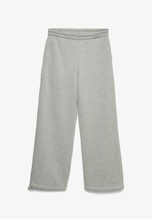Vero Moda, WIDE-LEG TROUSERS VMTEDDY JOGGERS - Pantalon de survêtement - light grey melange