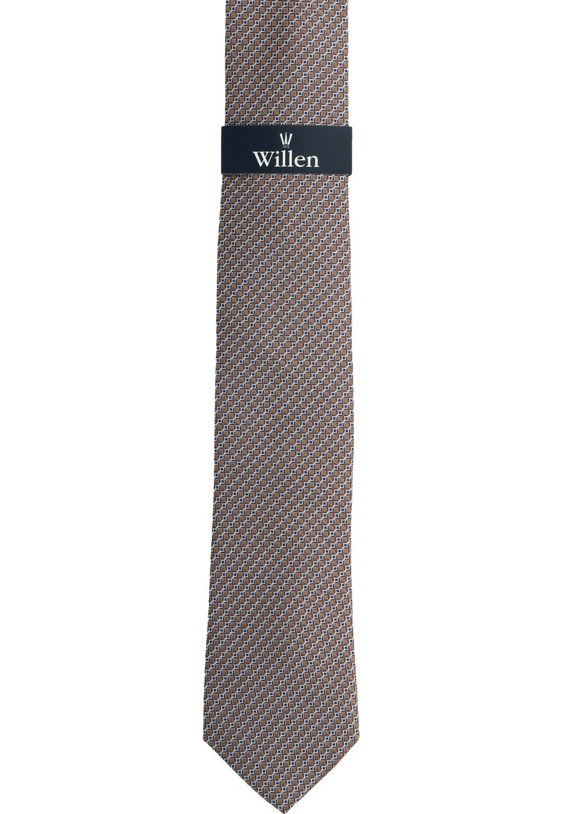 WILLEN MINIMAL - Tie - camel