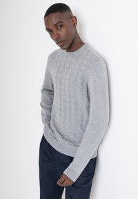 Antony Morato REGULAR FIT - Maglione - medium grey melange
