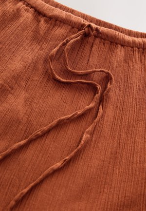 Next REGULAR FIT-BOHO TIERED MIDI - Gonna a campana - burnt orange