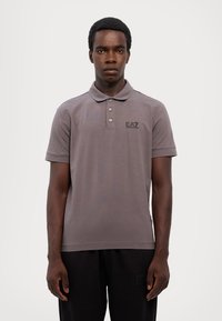 EA7 Emporio Armani TRAIN CORE - Polo - volcanic glass