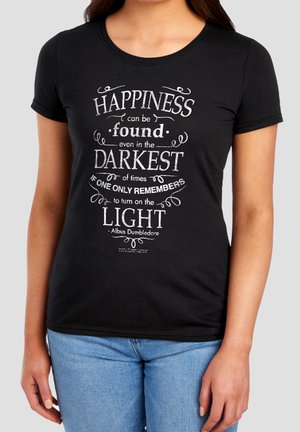 Harry Potter, HARRY POTTER HAPPINESS - Print T-shirt - black