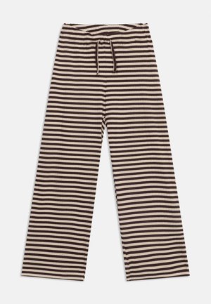 Name it, NKFSURAJA STRAIGHT PANT - Παντελόνι - black coffee/peyote
