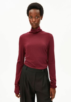 ARMEDANGELS, GRAZILIANAA SOFT - Maglietta a manica lunga - velvet red