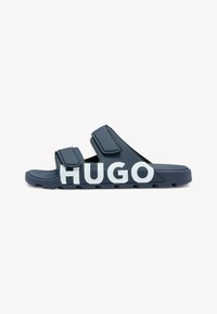 Unselected, dark blue ten