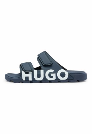 EVANDER - Pool slides - dark blue ten