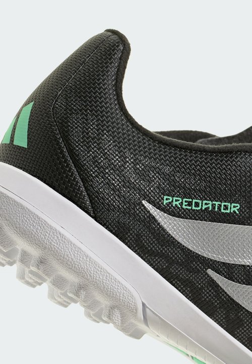 adidas PREDATOR CLUB HOOK LOOP TURF KIDS UNISEX - Botines de fútbol para césped - core black silver metallic pulse mint — photo 6