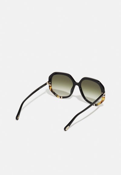 CHLOÉ Sunglasses - black/green