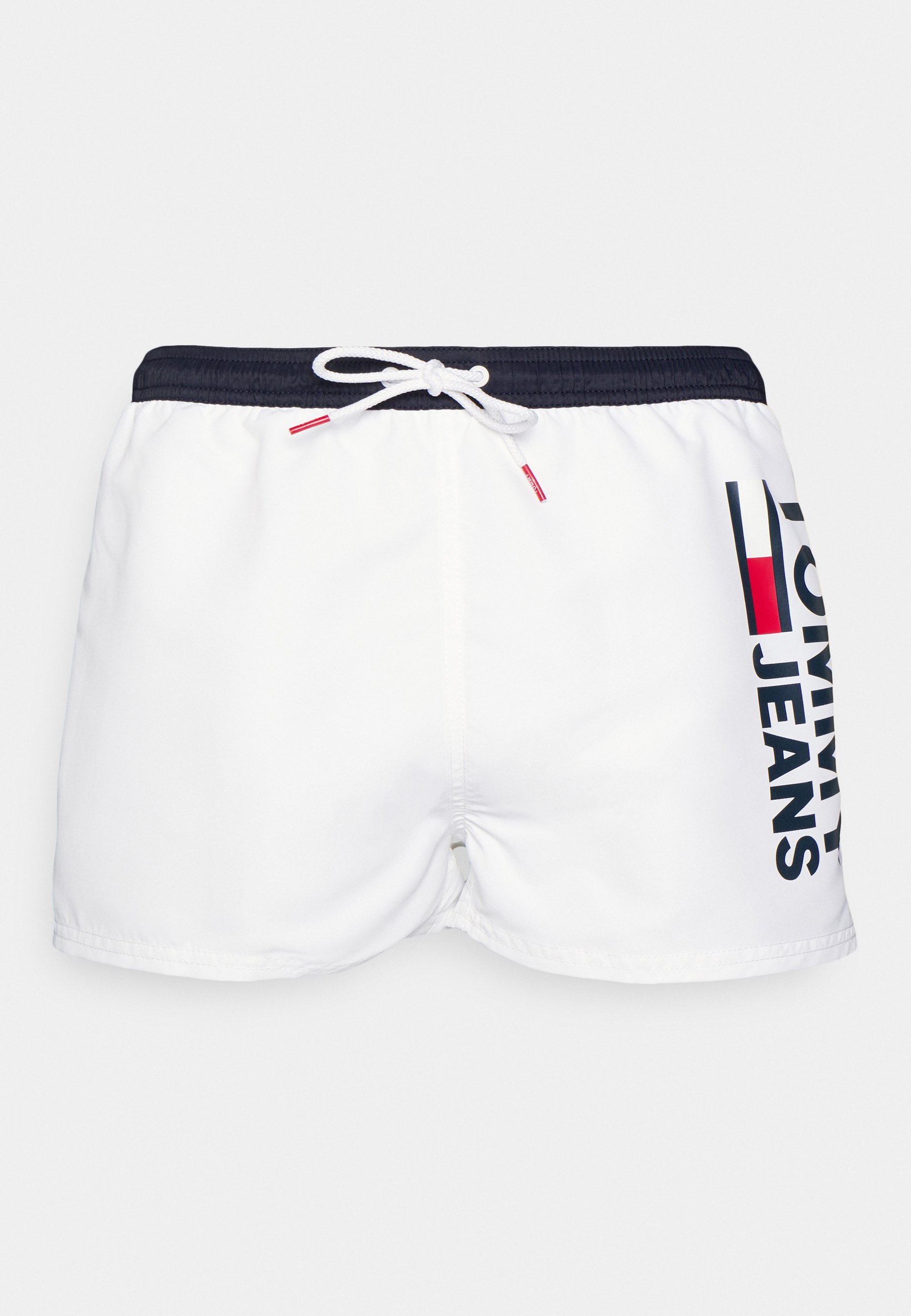 Tommy Hilfiger CUT DRAWSTRING - Shorts da mare - white/bianco - Zalando.it