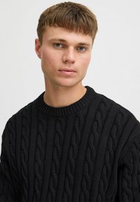 Solid SDMALCOLM - Strikkegenser - true black