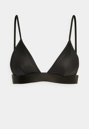 Calvin Klein Swimwear TRIANGLE - Bikiniöverdel - black