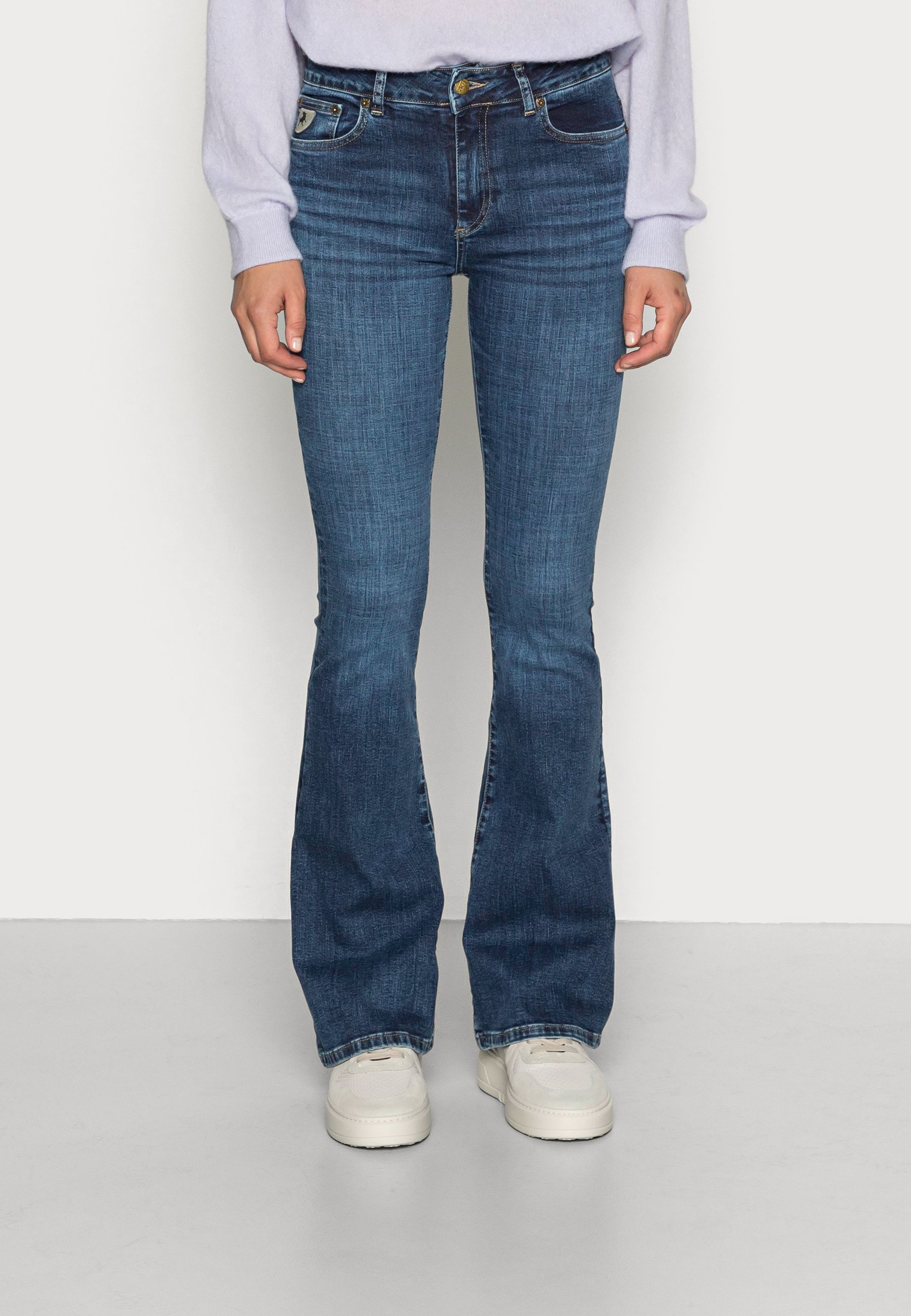 LOIS Jeans RAVAL - Flared Jeans - cross 