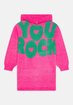 DRESS - Gebreide jurk - pink