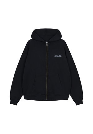 Karo Kauer Label, BEKLEIDUNG HOODIE ZIPPED KKLBL - Zip-up sweatshirt - black