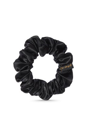 GUMKA DO WŁOSÓW Z JEDWABIU -       BLACK - Hair styling accessory - black