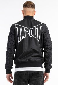 Tapout CHASHIERS - Bomber-jakk - black white