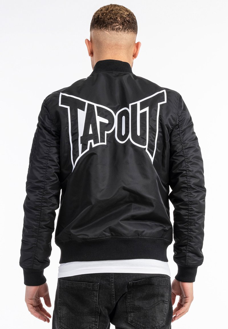 Tapout CHASHIERS - Bomber-jakk - black white