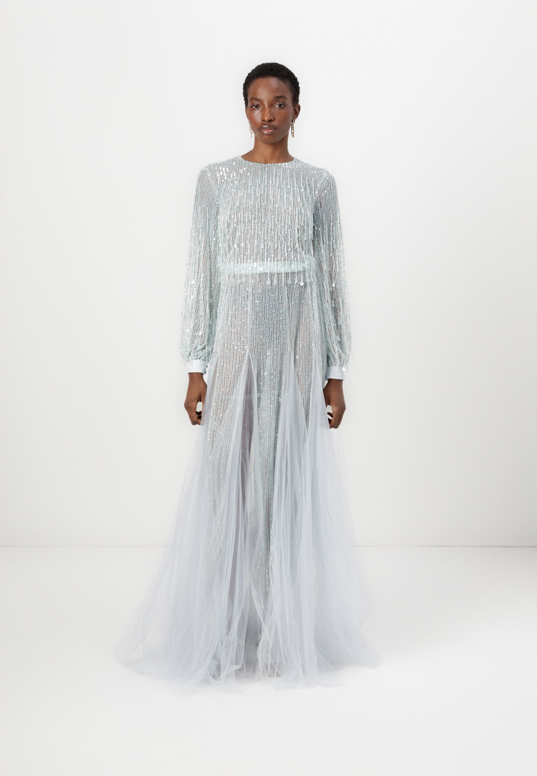 Elisabetta Franchi DRESS - Occasion wear - sky blue/light