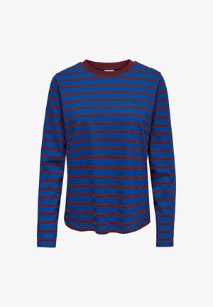 JDY, JDYPISA L/S PRINT TOP JRS DIA - T-shirt à manches longues - windsor wine