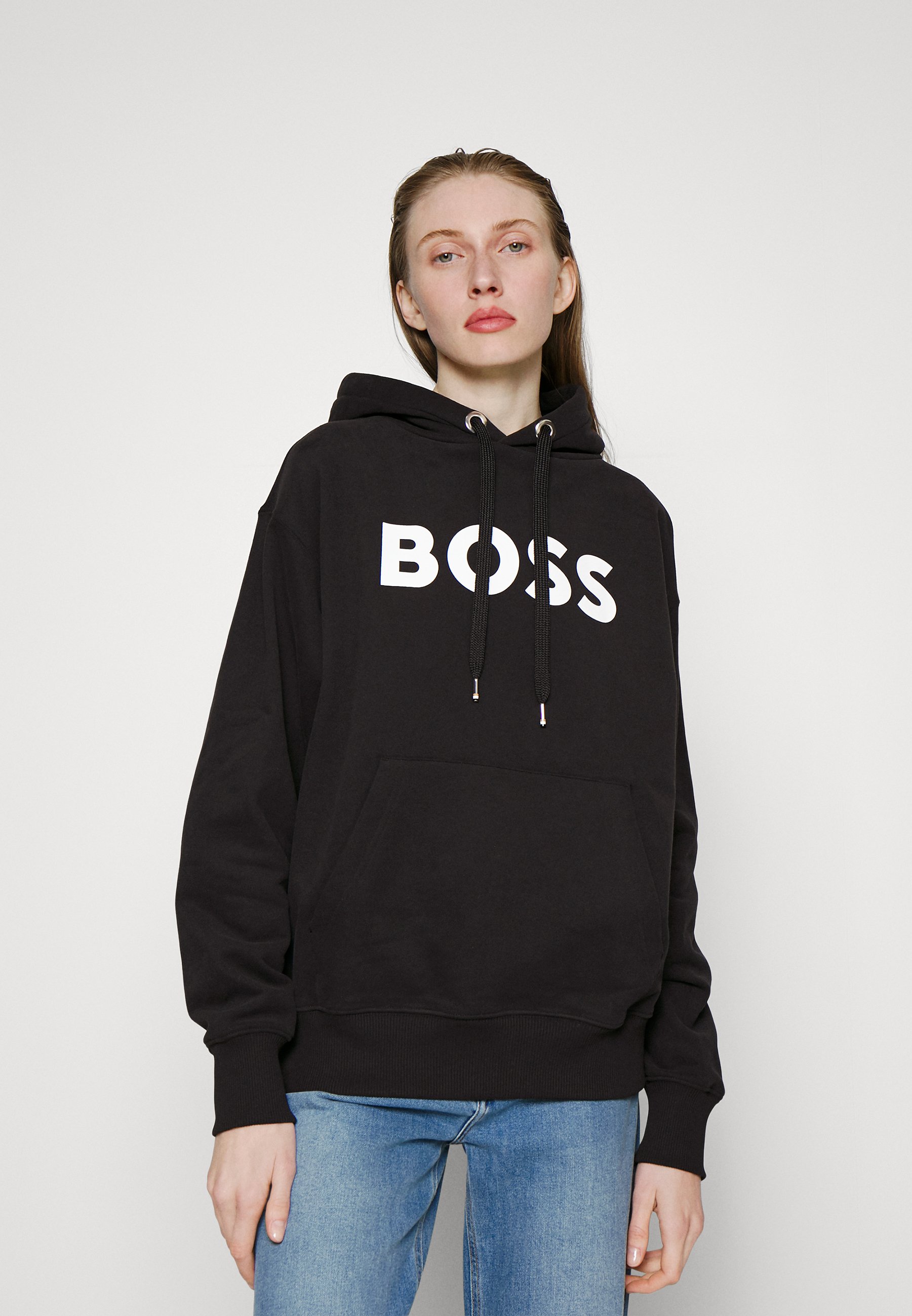 BOSS ECONY - Sweatshirt - black/schwarz - Zalando.de