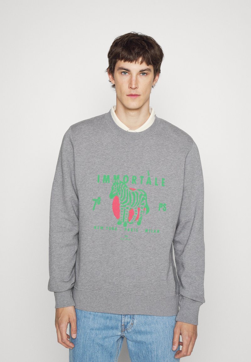 Herren T-shirts & Polos | PS Paul Smith IMMORTALE Sweatshirt grey/grau - RG33440 Herren T-shirts & Polos | PS Paul Smith IMMORTALE Sweatshirt grey/grau - RG33440