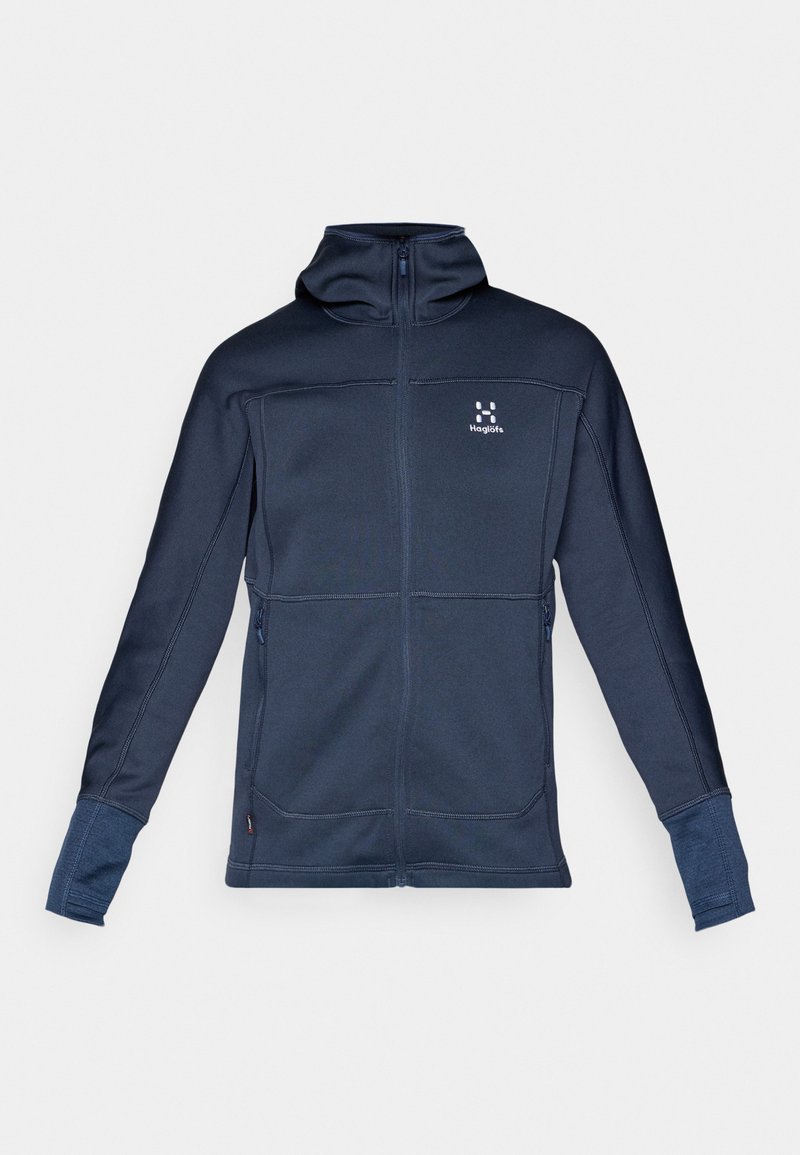 Haglöfs Sweater met rits donkerblauw Haglöfs Sweater met rits donkerblauw