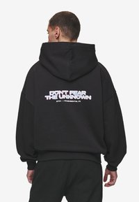 Pegador FAWN BOXY - Džemperis su gobtuvu - washed black