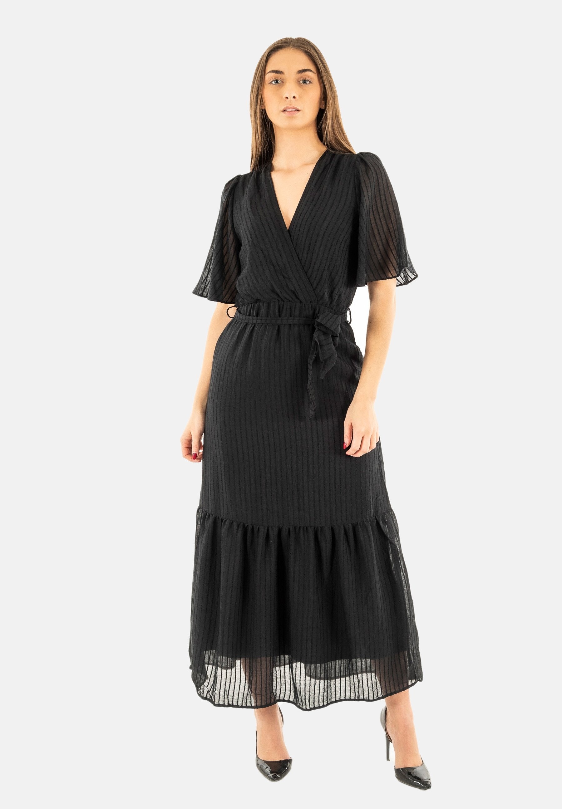 Robe GRACE ET MILA Noire - Taille L, Longueur 84 Cm, Occasion Très Bon état